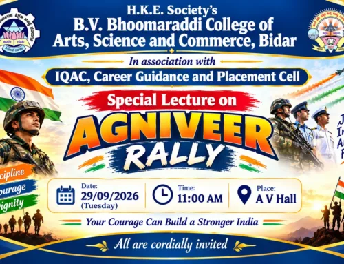 Special Lecture on “Agniveer Rally” and Career Opportunities in the Armed Forces